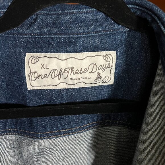 One Of These Days Denim Overshirt | Indigo | XL - Picture 2 of 12
